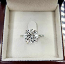 Load image into Gallery viewer, Certified IGI 2.0 Ct.TW Round Brilliant VS/ EF Diamond Engagement Ring in 14K White Gold