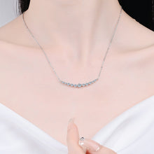 Load image into Gallery viewer, Certified 1.1 Ctw Round Brilliant VVS 8 Hearts 8 Arrows Lab Diamond Smile Pendant Necklace