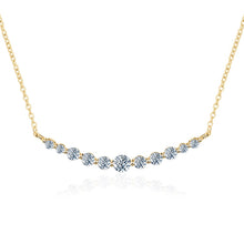 Load image into Gallery viewer, Certified 1.1 Ctw Round Brilliant VVS 8 Hearts 8 Arrows Lab Diamond Smile Pendant Necklace