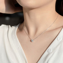 Load image into Gallery viewer, Certified 1.15 Ctw Round Brilliant VVS Diamond Pendant Necklace 18K