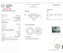 Load image into Gallery viewer, Certified IGI 2.0 Ct.TW Round Brilliant VS/ EF Diamond Engagement Ring in 14K White Gold