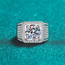 Load image into Gallery viewer, Certified 5.0 Ctw Round Brilliant VVS Diamond Solitaire Business Man Ring