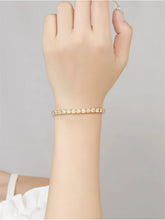 Load image into Gallery viewer, Certified Round Brilliant Lab Created Full-Diamonds Bracelets 18K