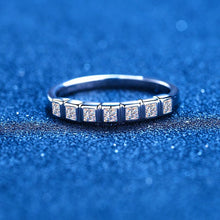 Load image into Gallery viewer, Certified 0.56 Ctw Princess Brilliant VVS Lab Diamond Stackable Ring