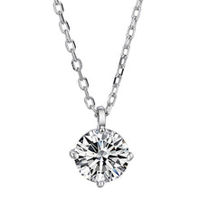 Load image into Gallery viewer, Certified Classic 2.0 Ctw Round Brilliant VVS GEM Diamond Choker Pendant Necklace