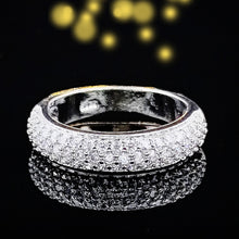 Load image into Gallery viewer, Luxurious 4.91 Ctw Round Semi-Precious Gems High Carbon Diamond Rings