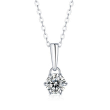 Load image into Gallery viewer, Certified Classic 2.0 Ctw Round Brilliant VVS GEM Diamond Choker Pendant Necklace