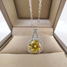 Load image into Gallery viewer, Certified 2.0 Ctw Round Brilliant VVS Elegance Diamond Pendant Necklace